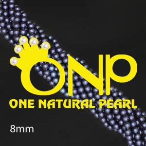 8mm natural shell pearl
