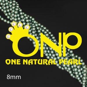 natural 8mm shell pearl