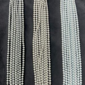 Round Swarovski Replica Pearls
